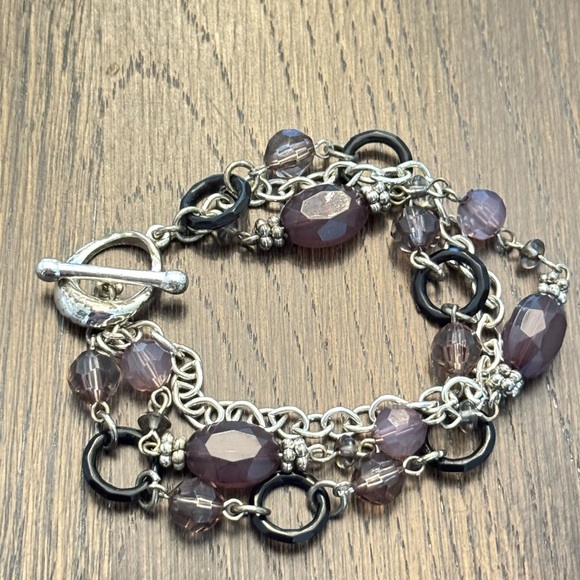 Purple Stone bracelet - Picture 2 of 3